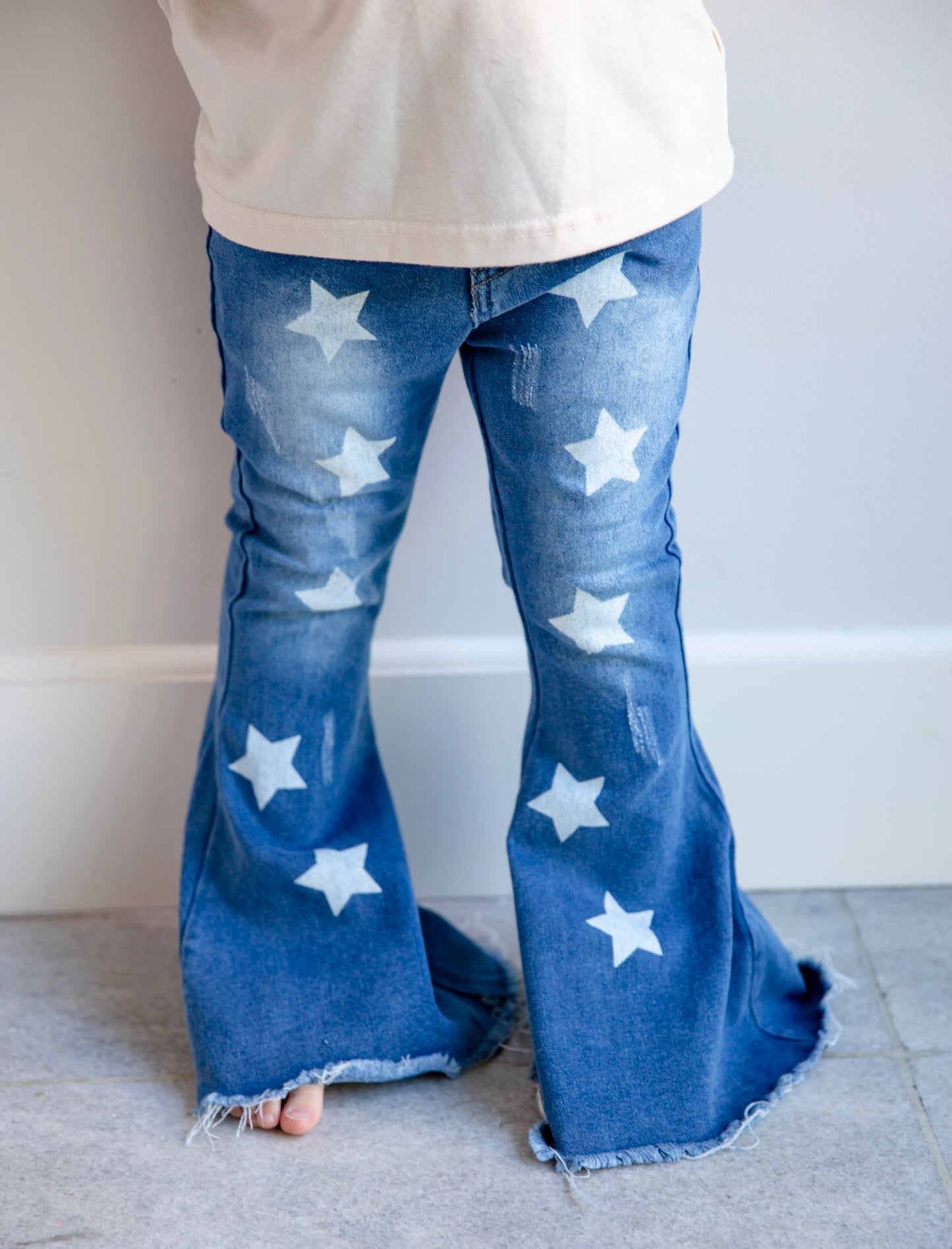 Star Spangled flare jeans