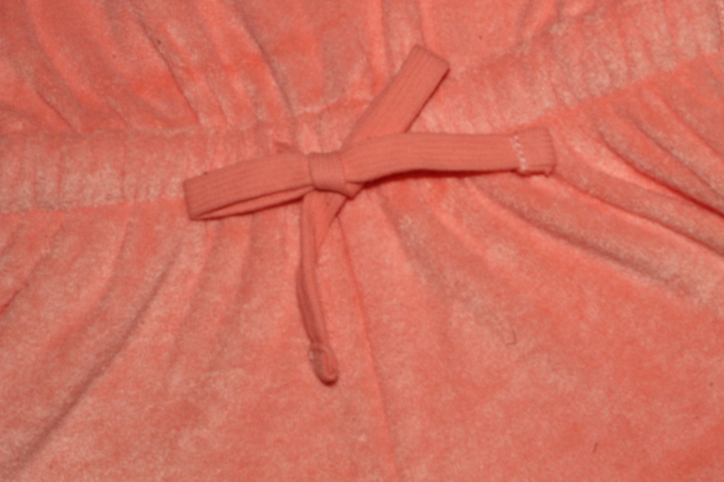 Peach cover up romper